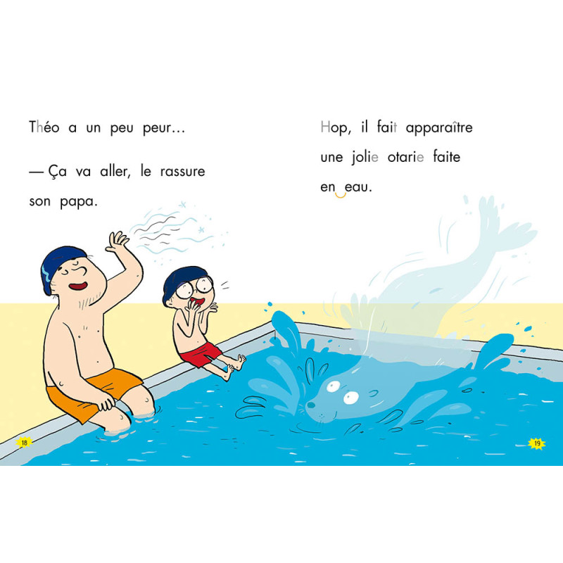 Les héros du cp - Premières lectures - Niveau 2 - Tous à la piscine