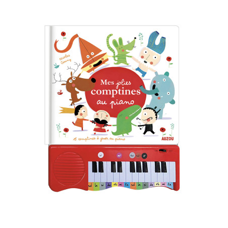 Mon livre piano - Mes jolies comptines au piano