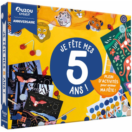 Mon coffret d'anniversaire - Je fête mes 5 ans !