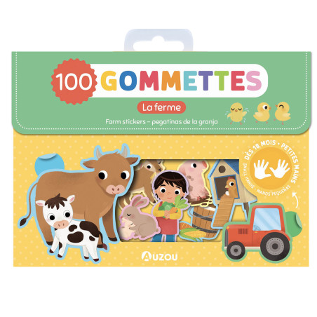 100 gommettes - La ferme