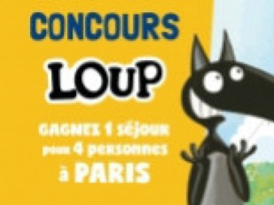 Jeu-concours Le Loup à Paris