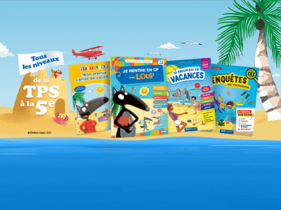 Les cahiers de vacances Auzou sont là ! 