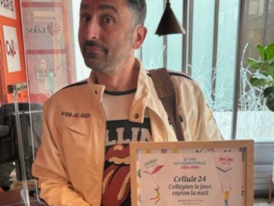 Cellule 24  de Maxime Gillio - Lauréat du prix des Incos !